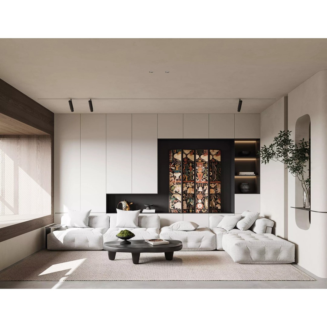 Apartment Interior Scenes 3D Model – Fully Textured Archviz Asset, Corona Renderer - View 2