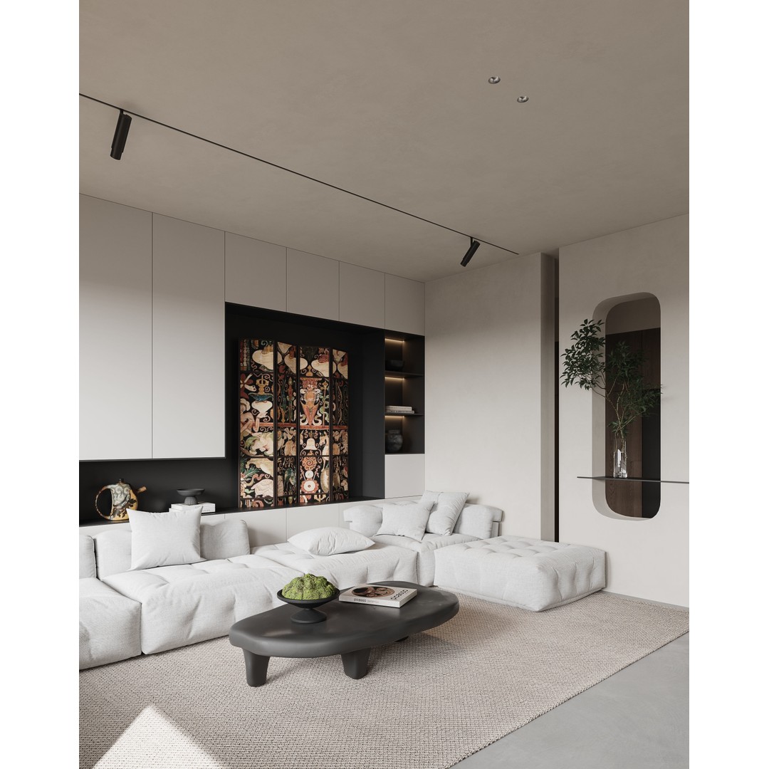 Apartment Interior Scenes 3D Model – Fully Textured Archviz Asset, Corona Renderer - View 4