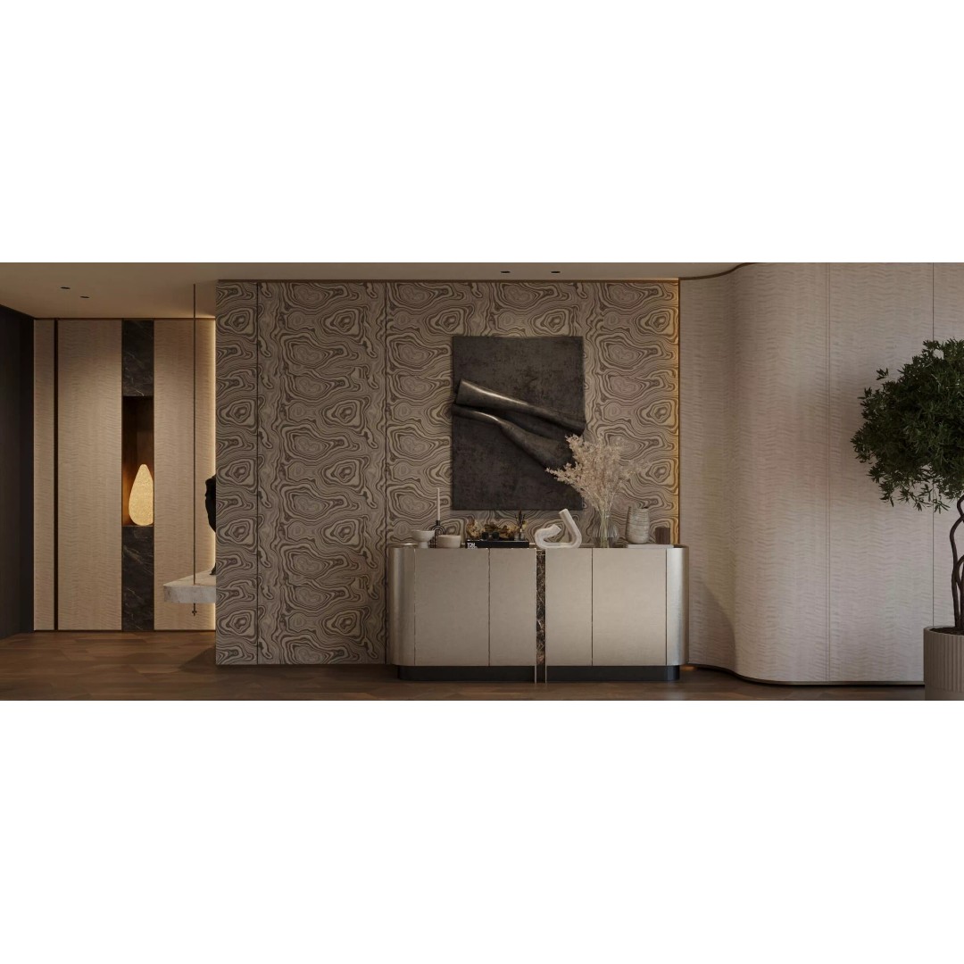 Italian Style Luxury Living Room 3D Model – PBR Textures, FBX, OBJ - View 5