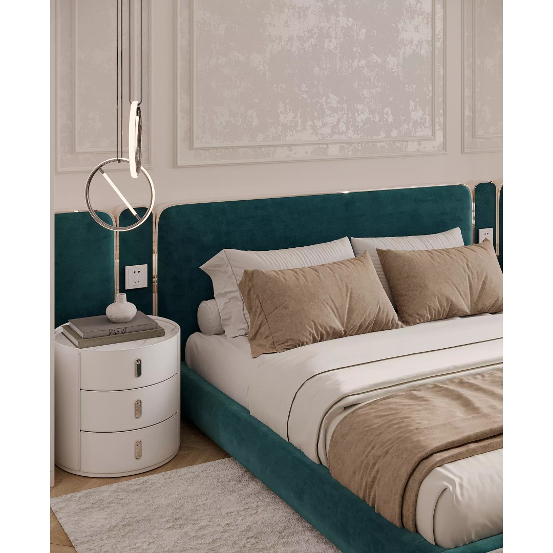 Classic Bedroom 3D Model – Timeless Design with Luxurious Details - View 10