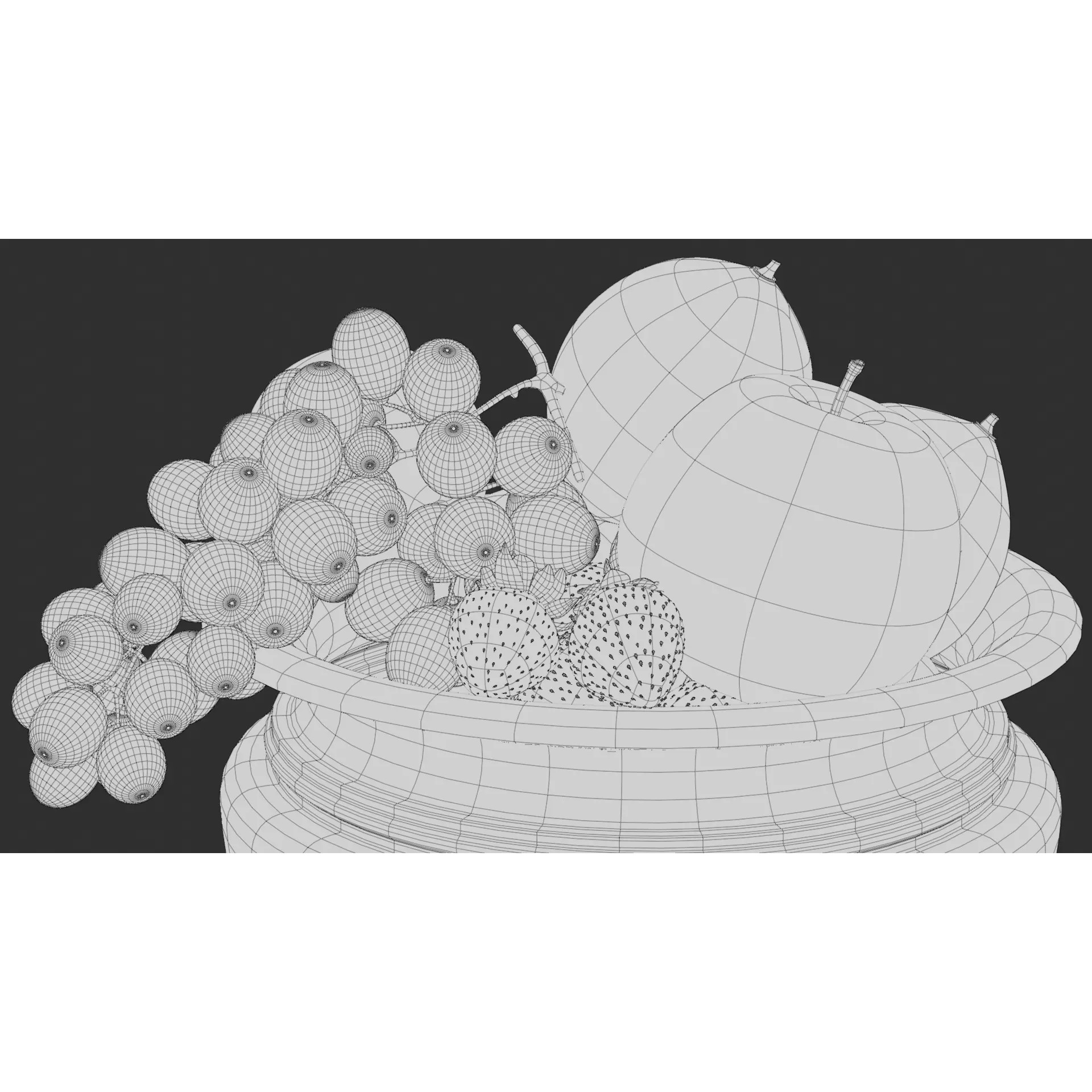 Fruits Scene - PBR Game-Ready 3D Model - View 11