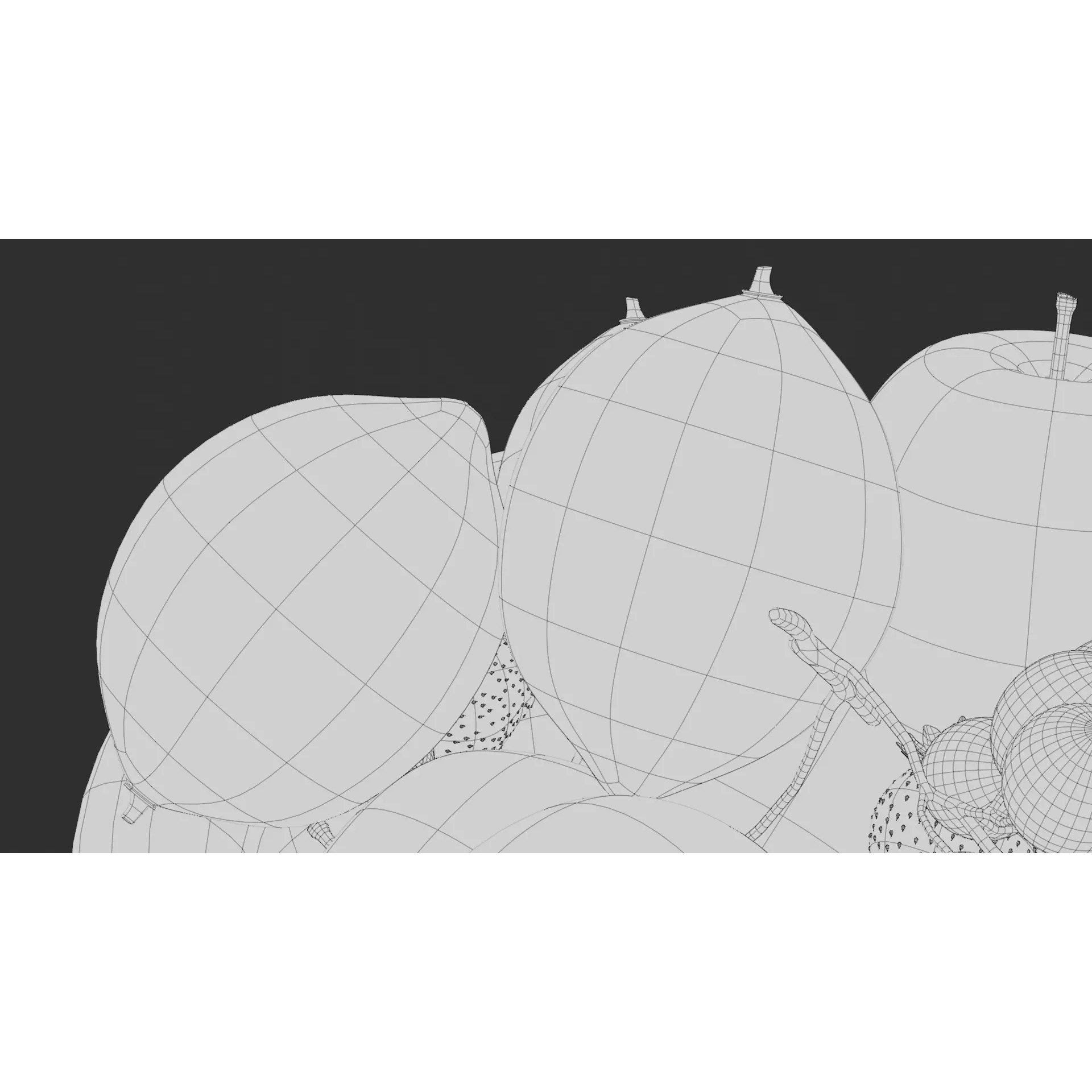 Fruits Scene - PBR Game-Ready 3D Model - View 14