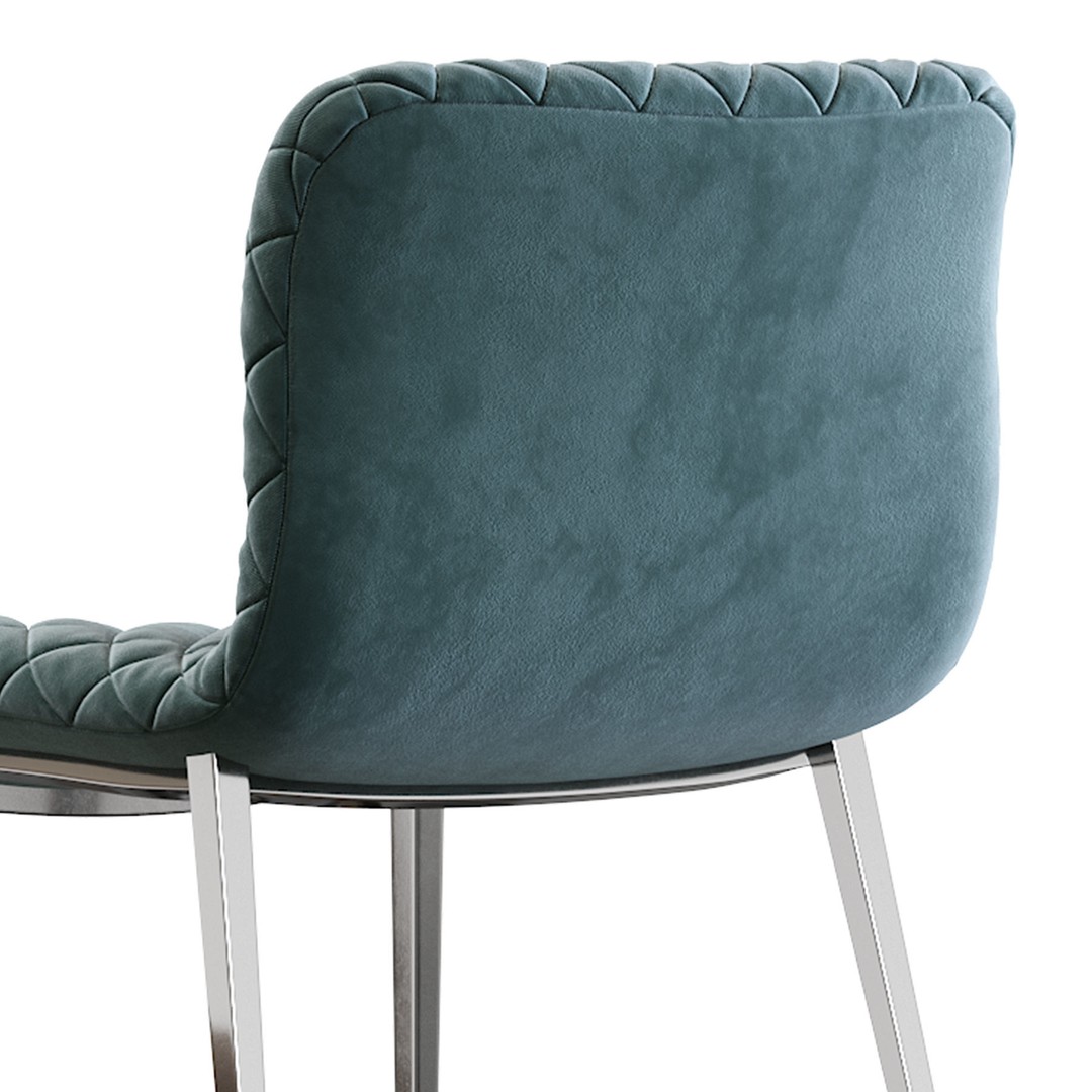Kuga Bontempi Chair 3D Model – Contemporary Furniture Asset, FBX - View 13