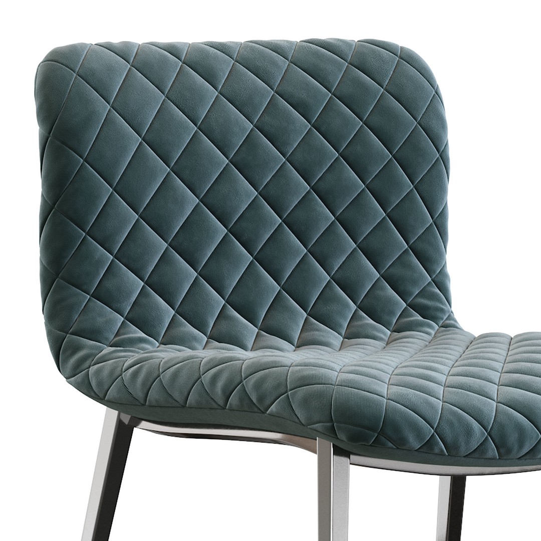 Kuga Bontempi Chair 3D Model – Contemporary Furniture Asset, FBX - View 15