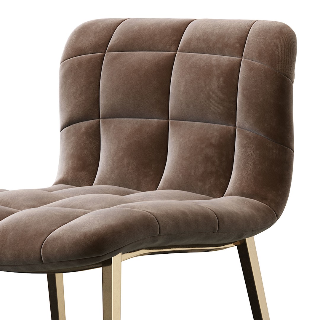 Kuga Bontempi Chair 3D Model – Contemporary Furniture Asset, FBX - View 18