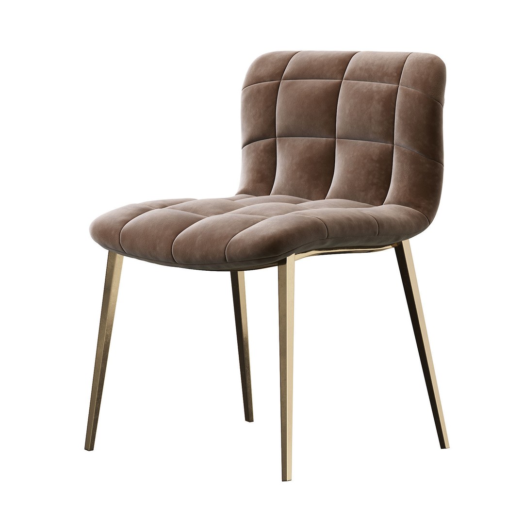 Kuga Bontempi Chair 3D Model – Contemporary Furniture Asset, FBX - View 5