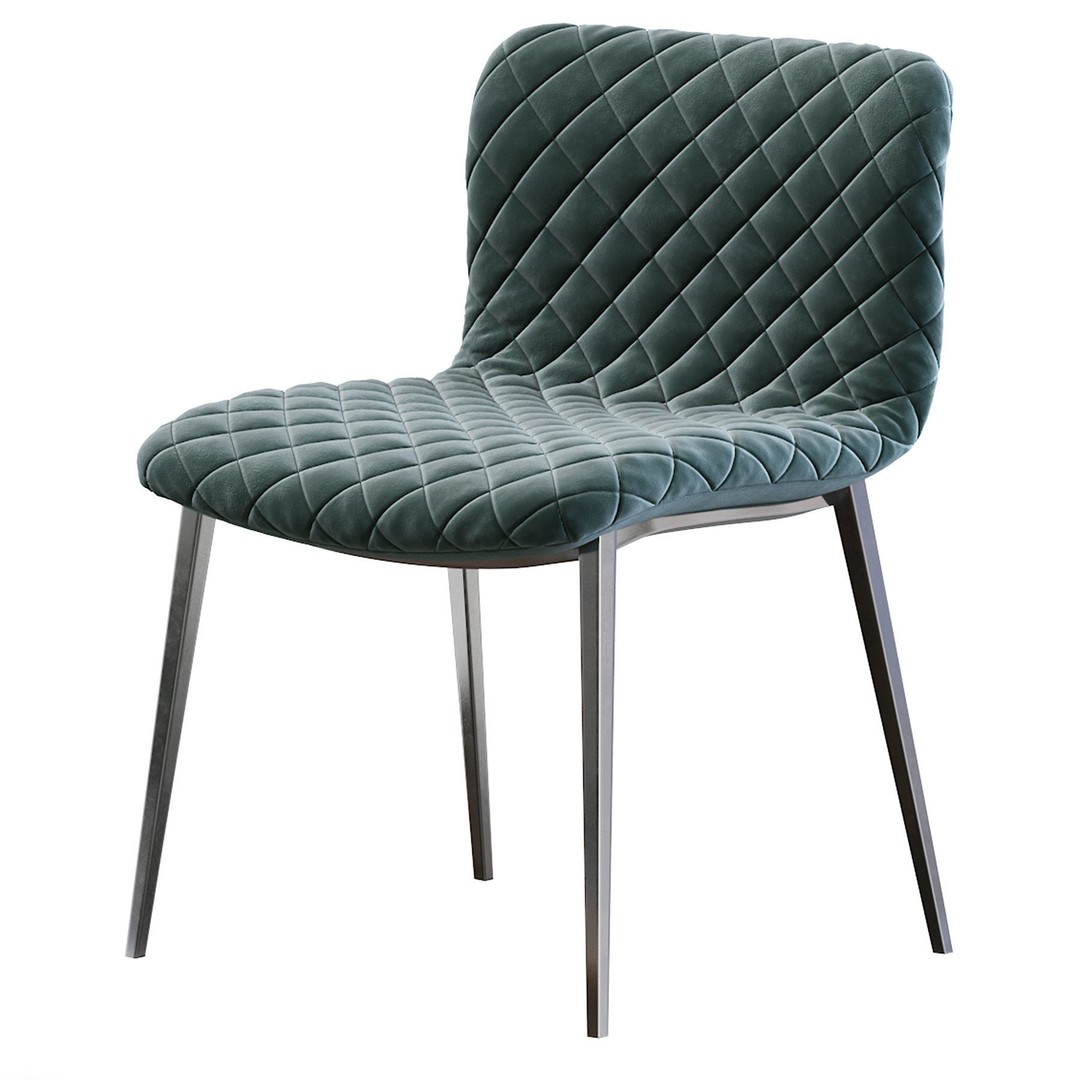 Kuga Bontempi Chair 3D Model – Contemporary Furniture Asset, FBX - View 8
