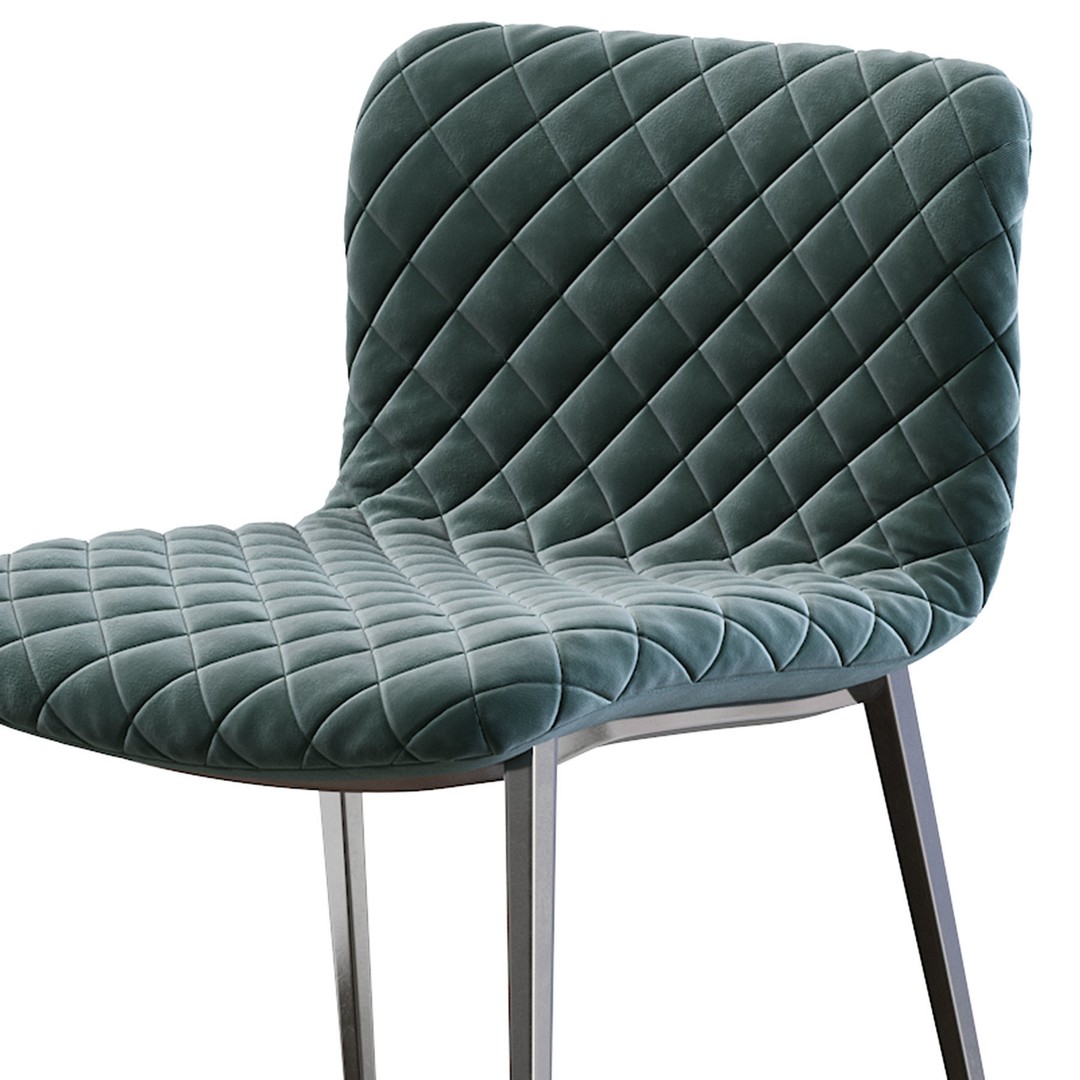 Kuga Bontempi Chair 3D Model – Contemporary Furniture Asset, FBX - View 9