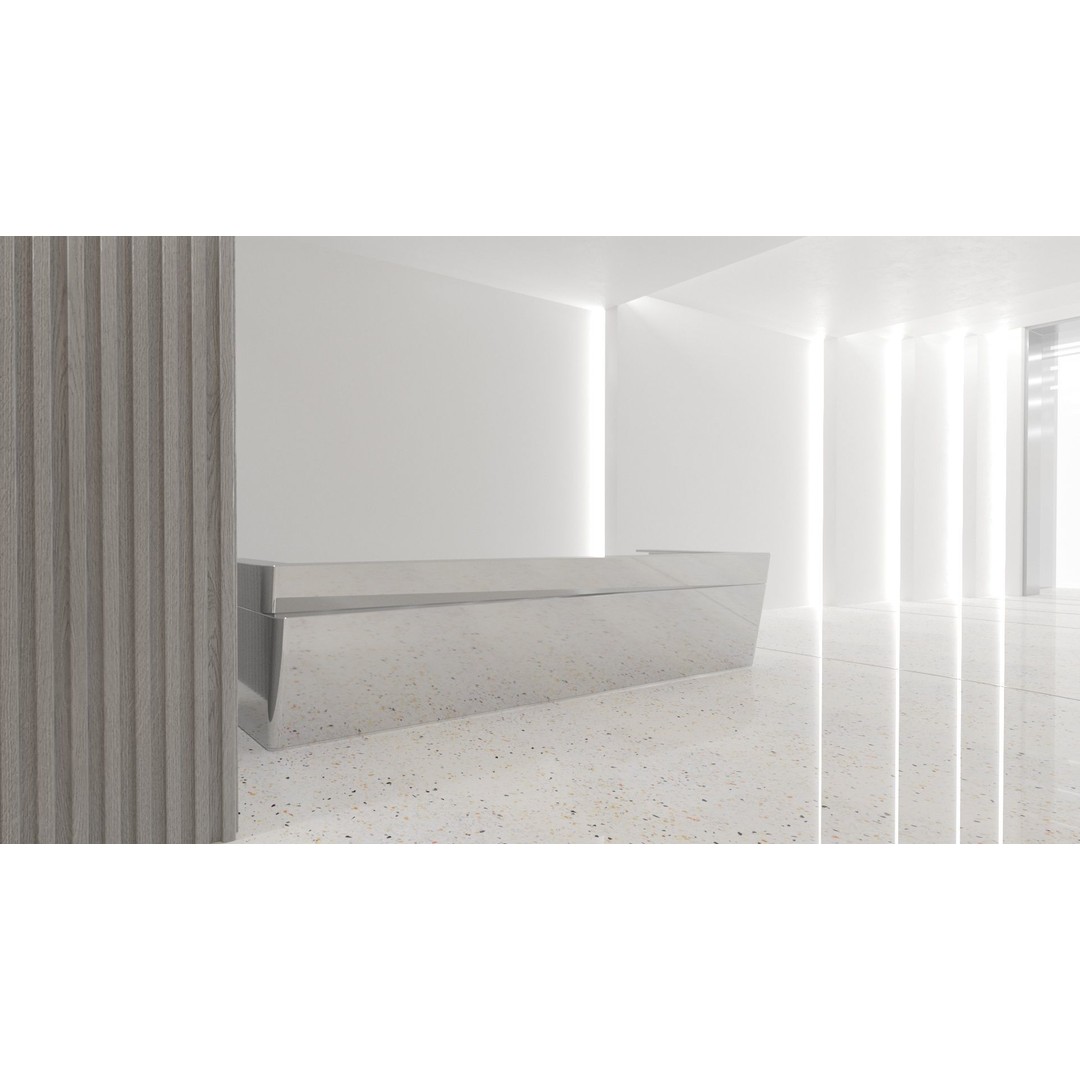 Contemporary Lobby 3D Model – Modern Interior Design, FBX, OBJ - View 10
