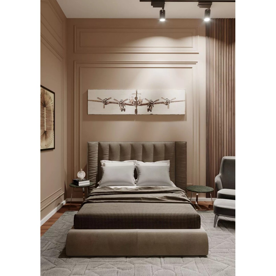 Detailed Bedroom Scene 3D Model – Realistic Interior Design, Corona Render - View 4