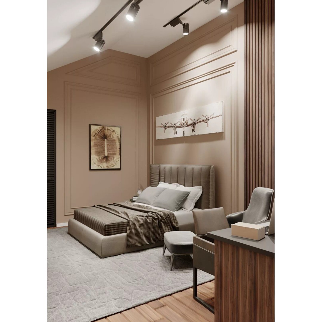 Detailed Bedroom Scene 3D Model – Realistic Interior Design, Corona Render - View 5