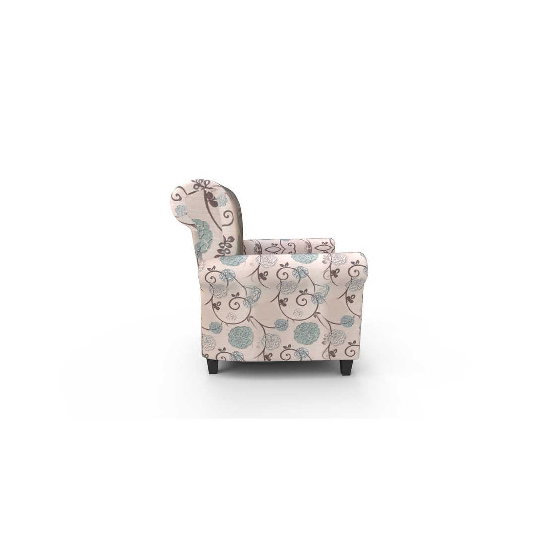 Atwater Wide Armchair 3D Model – High-Quality PBR Asset for Interior Design - View 7