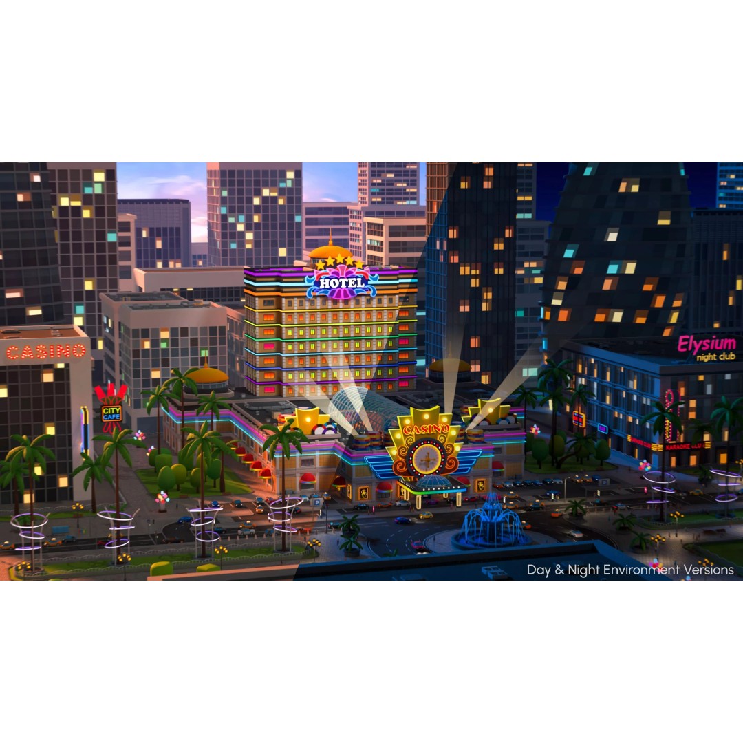 Casino 3D Model – Low Poly Game Asset with Interactive Features - View 14