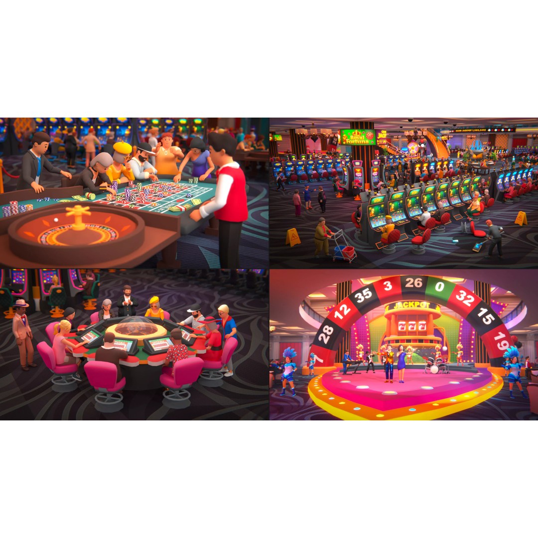 Casino 3D Model – Low Poly Game Asset with Interactive Features - View 16