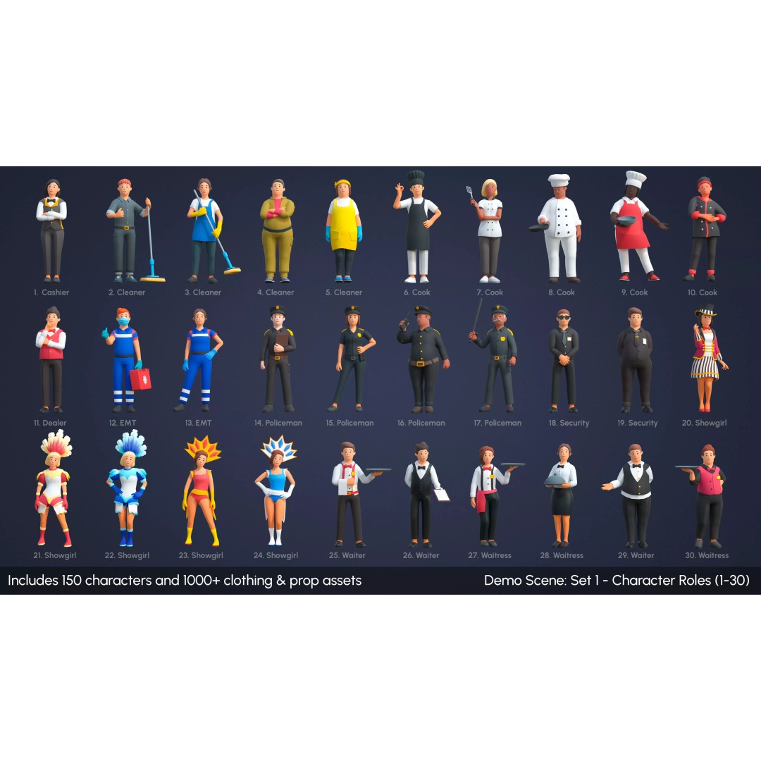 Casino 3D Model – Low Poly Game Asset with Interactive Features - View 27