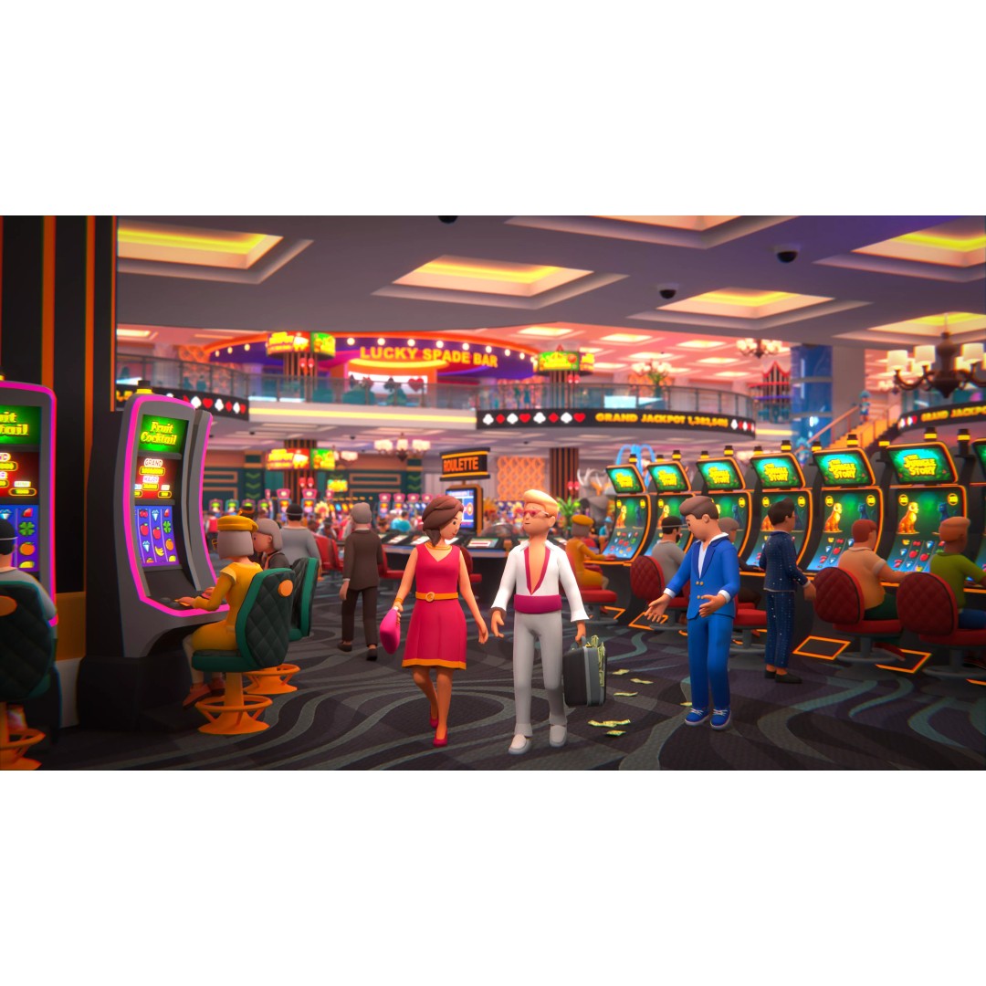 Casino 3D Model – Low Poly Game Asset with Interactive Features - View 4