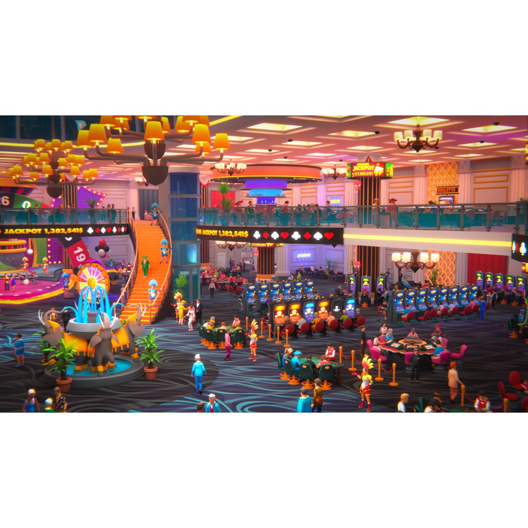 Casino 3D Model – Low Poly Game Asset with Interactive Features - View 5