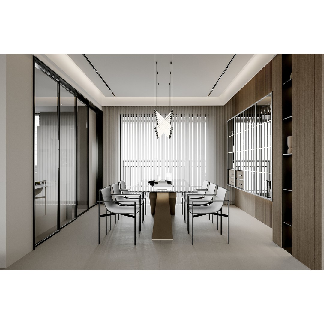 Modern Apartment Interior 3D Model – Fully Textured Scene for Archviz - View 4