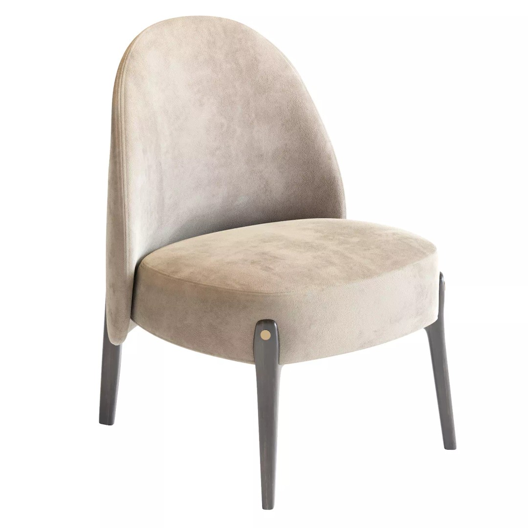 District Eight Ames 3D Model – Contemporary Chair with PBR Textures, FBX - View 10