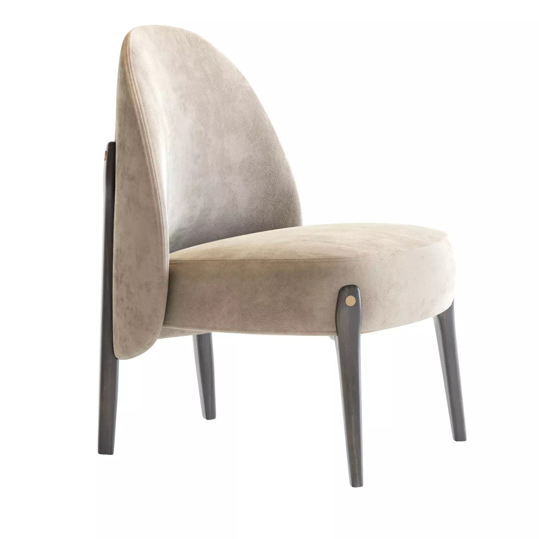 District Eight Ames 3D Model – Contemporary Chair with PBR Textures, FBX - View 11