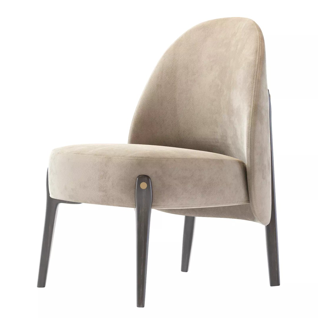 District Eight Ames 3D Model – Contemporary Chair with PBR Textures, FBX - View 13
