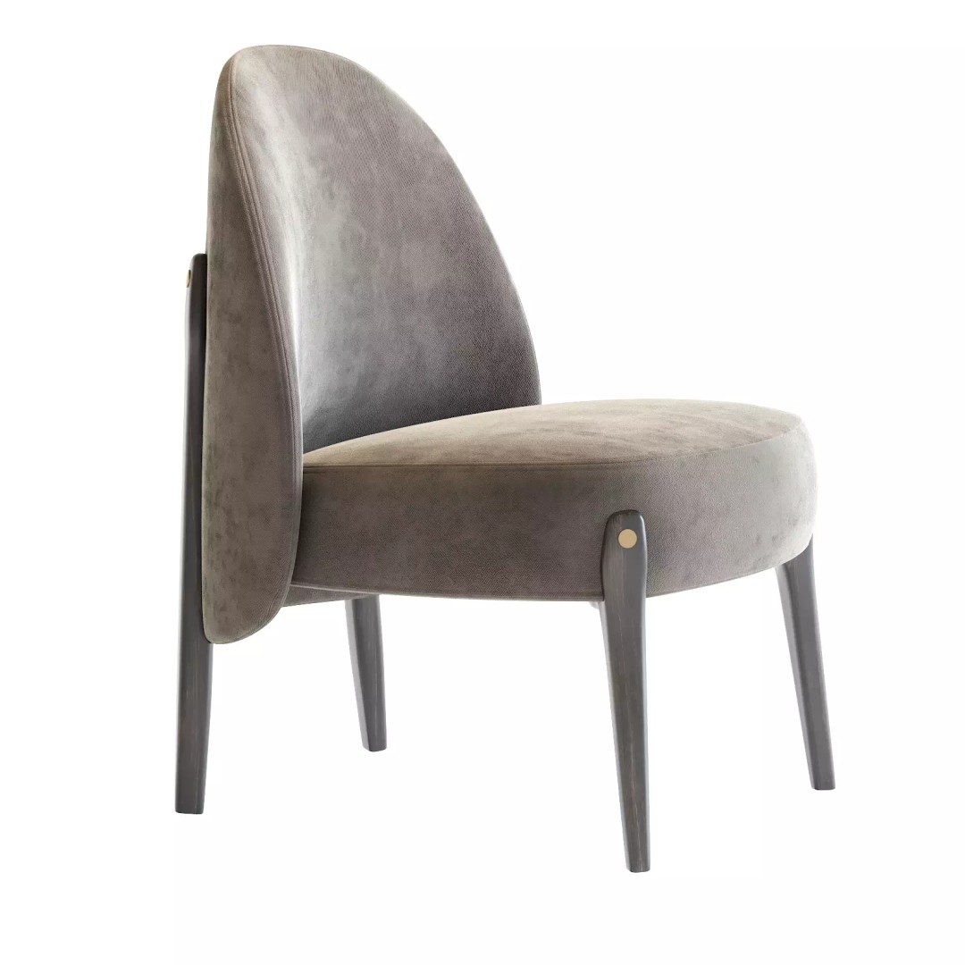 District Eight Ames 3D Model – Contemporary Chair with PBR Textures, FBX - View 16