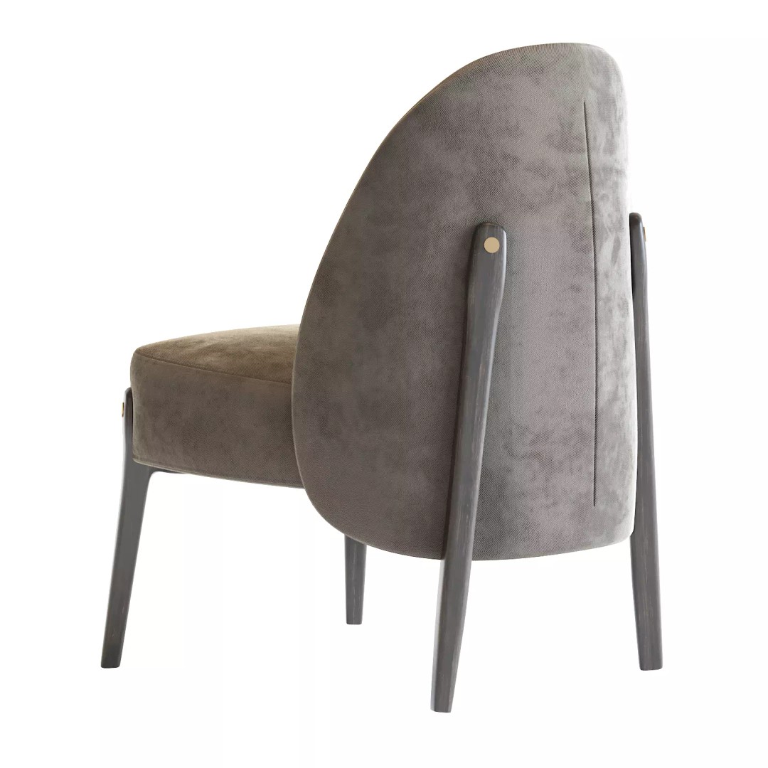 District Eight Ames 3D Model – Contemporary Chair with PBR Textures, FBX - View 17