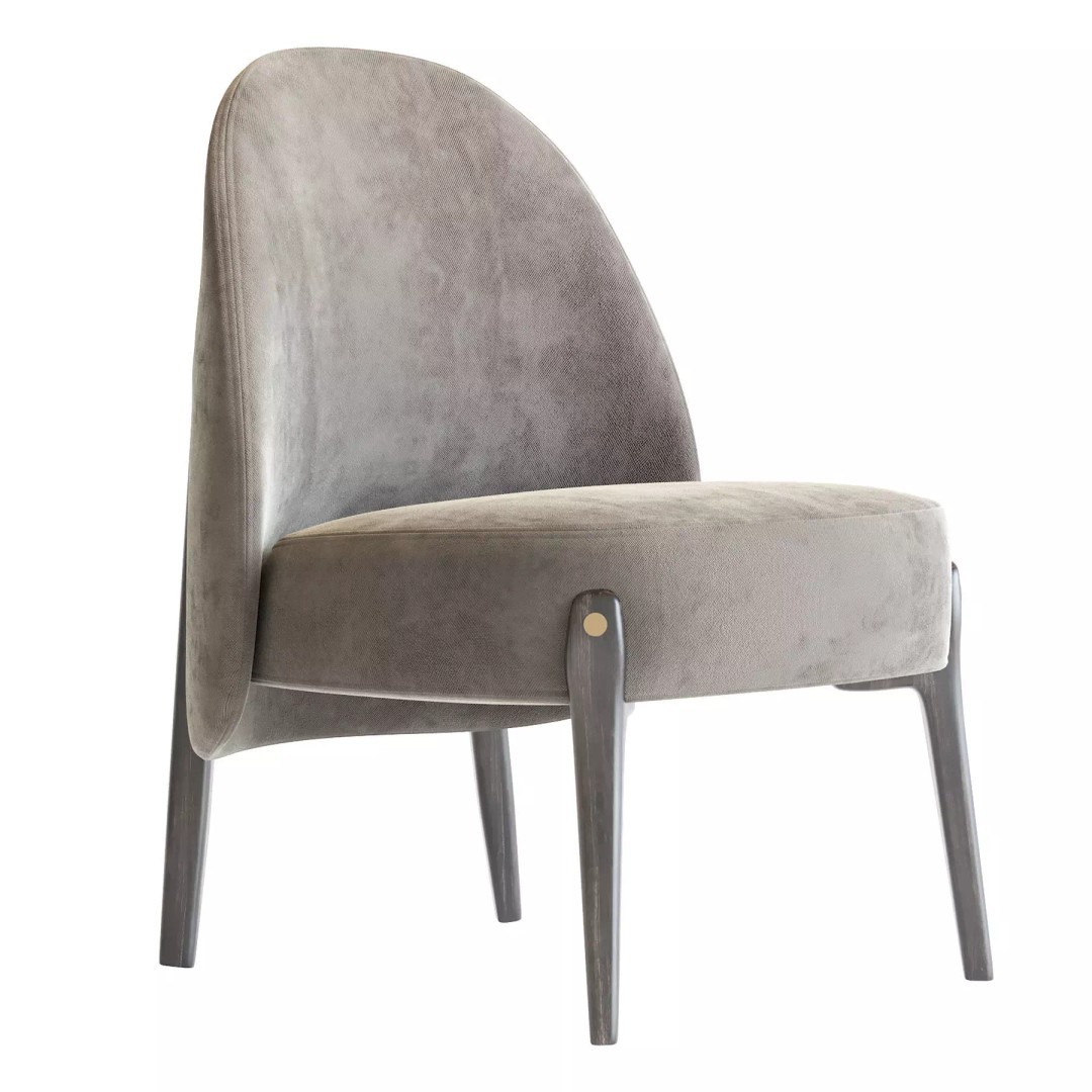 District Eight Ames 3D Model – Contemporary Chair with PBR Textures, FBX - View 7