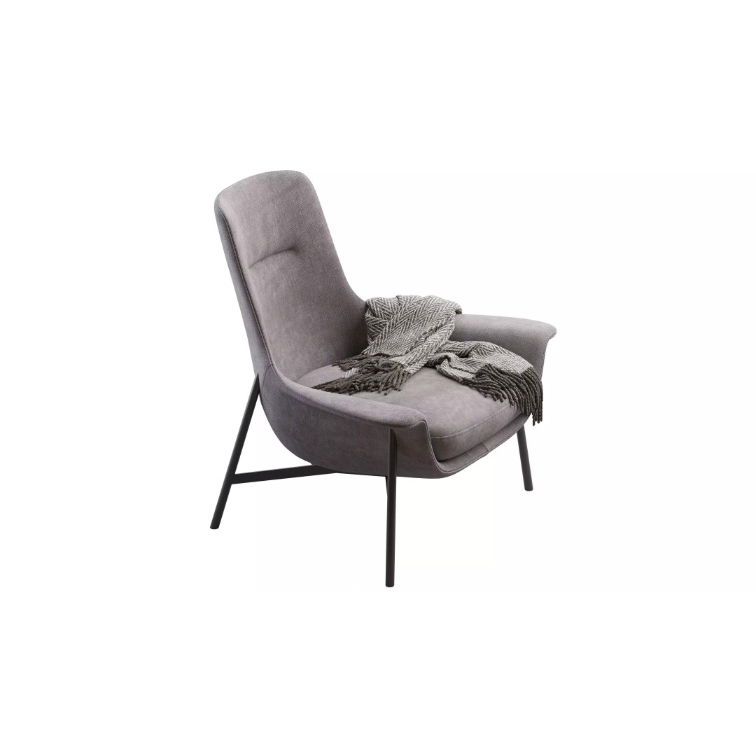 Seymour Mid Fixed Chair 3D Model – Modern Armchair with PBR Textures - View 7