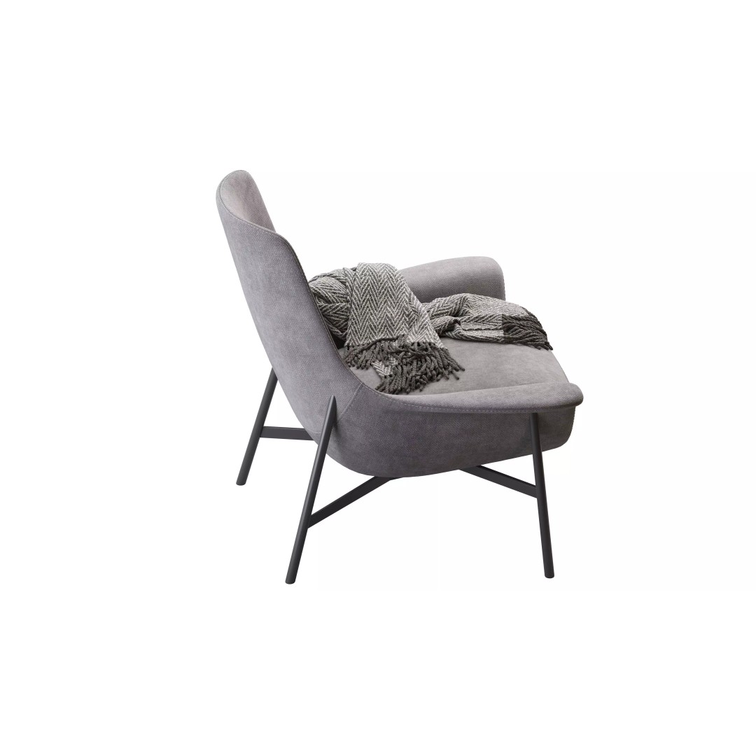 Seymour Mid Fixed Chair 3D Model – Modern Armchair with PBR Textures - View 8