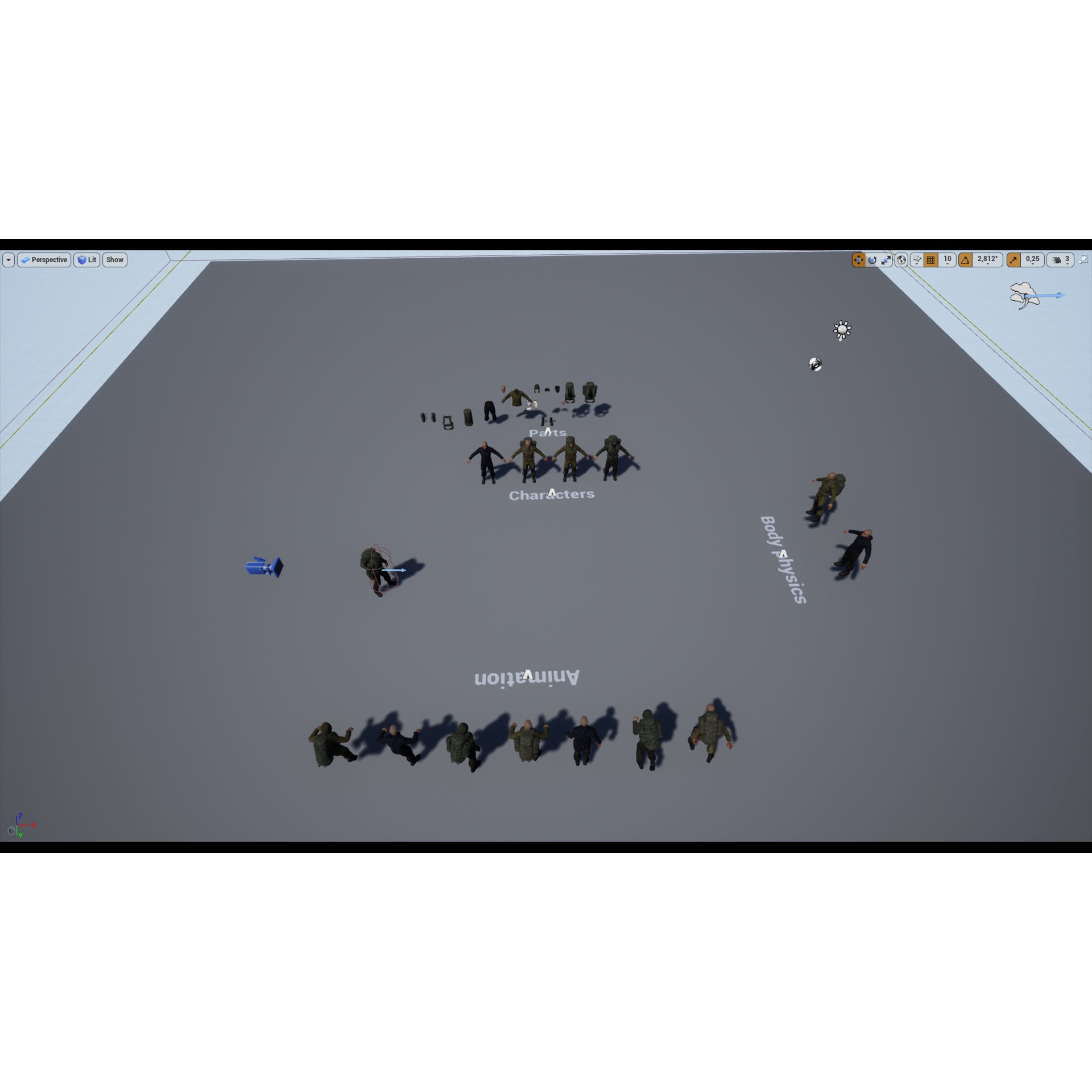 Survivalist Jack - Low-Poly Game-Ready 3D Model - View 12