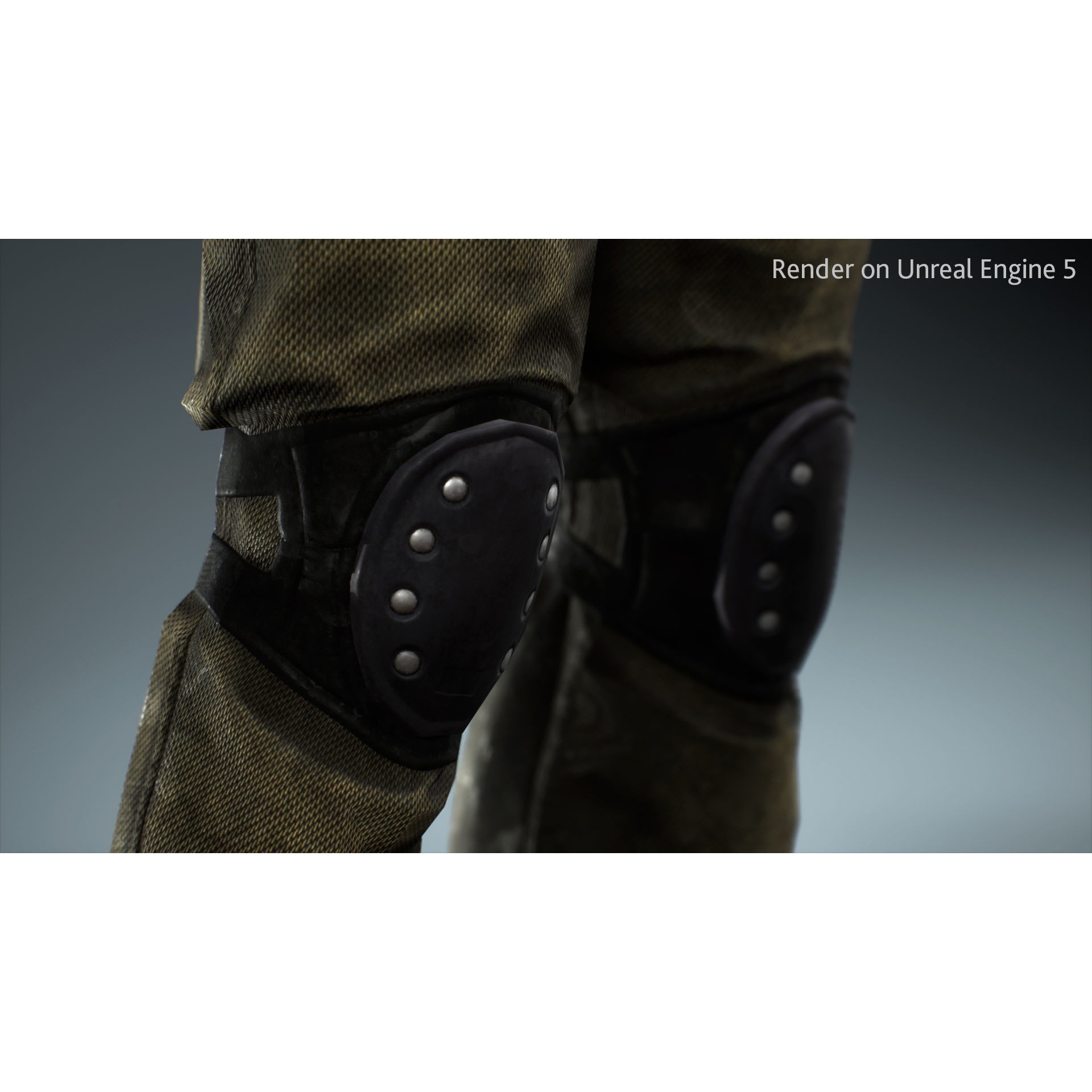 Survivalist Jack - Low-Poly Game-Ready 3D Model - View 8