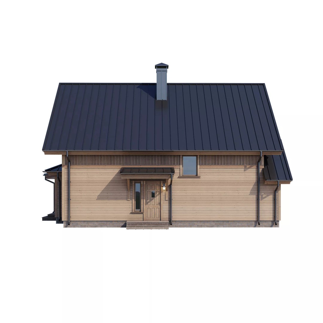 Modern House 3D Model – High Poly Mansion with PBR Textures, FBX - View 13