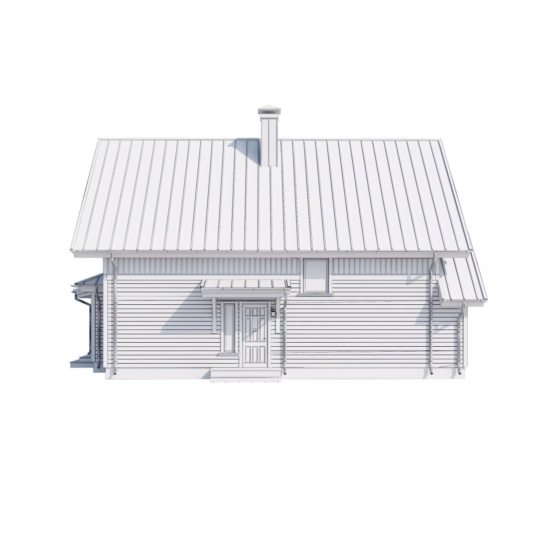 Modern House 3D Model – High Poly Mansion with PBR Textures, FBX - View 22