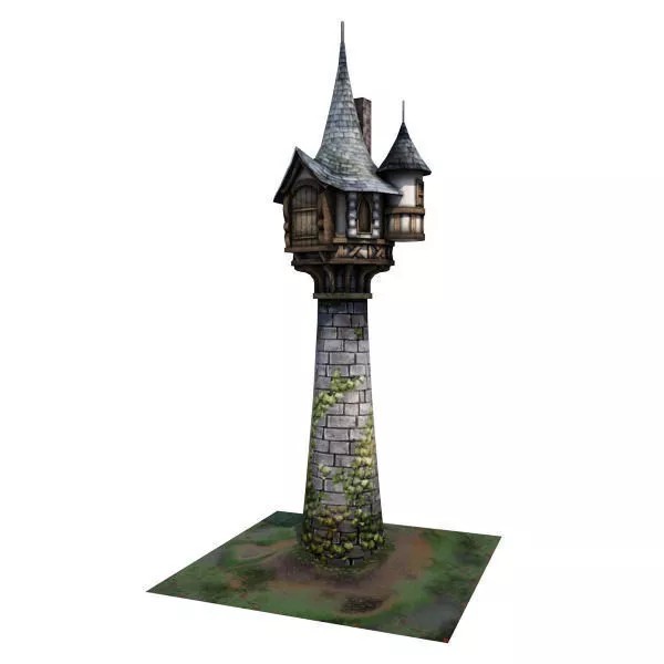 Medieval Buildings 3D Model Pack – Low Poly Game-Ready Assets, FBX - View 11