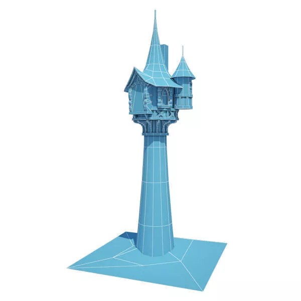 Medieval Buildings 3D Model Pack – Low Poly Game-Ready Assets, FBX - View 12