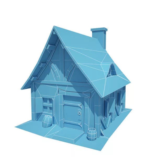 Medieval Buildings 3D Model Pack – Low Poly Game-Ready Assets, FBX - View 18