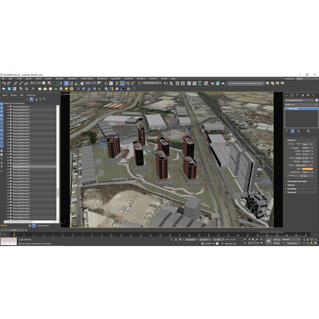 Cityscape 3D Model – Modern Urban Design with PBR Textures - View 18