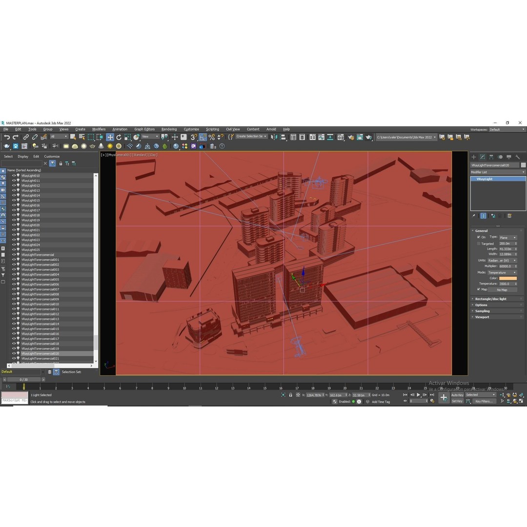 Cityscape 3D Model – Modern Urban Design with PBR Textures - View 24
