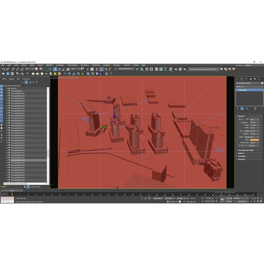 Cityscape 3D Model – Modern Urban Design with PBR Textures - View 25
