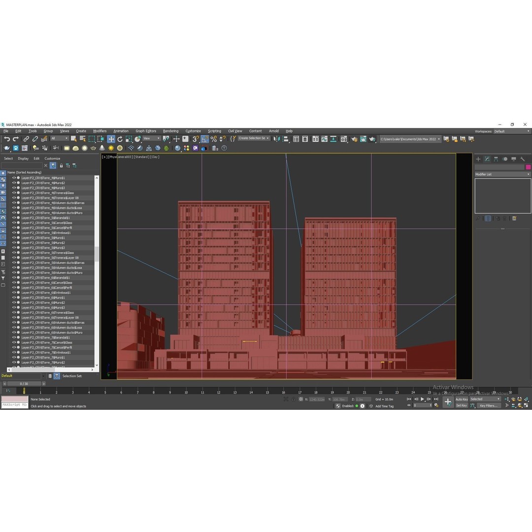 Cityscape 3D Model – Modern Urban Design with PBR Textures - View 26