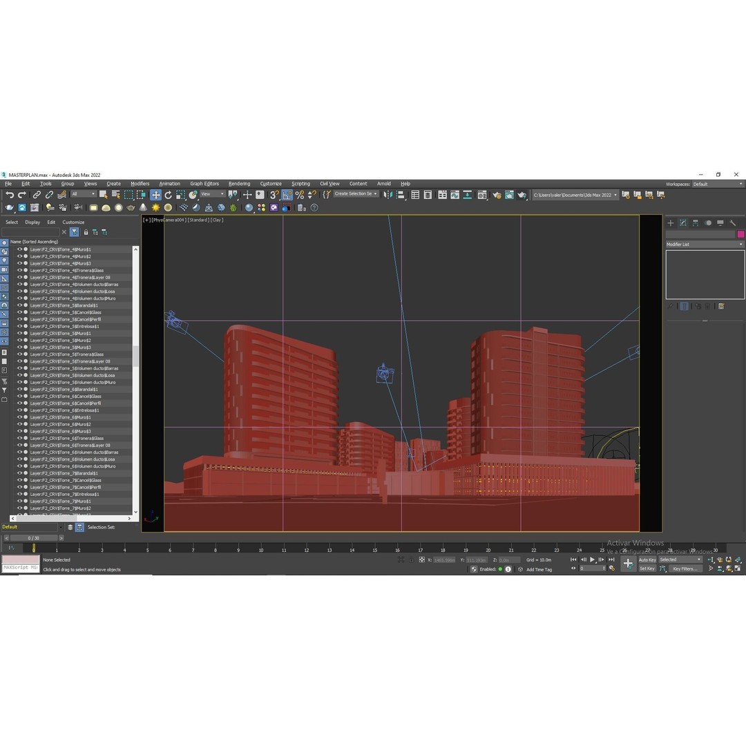 Cityscape 3D Model – Modern Urban Design with PBR Textures - View 27