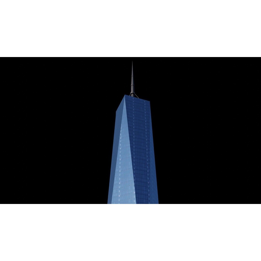 World Trade Center Towers 3D Model – Low Poly Blender Asset
