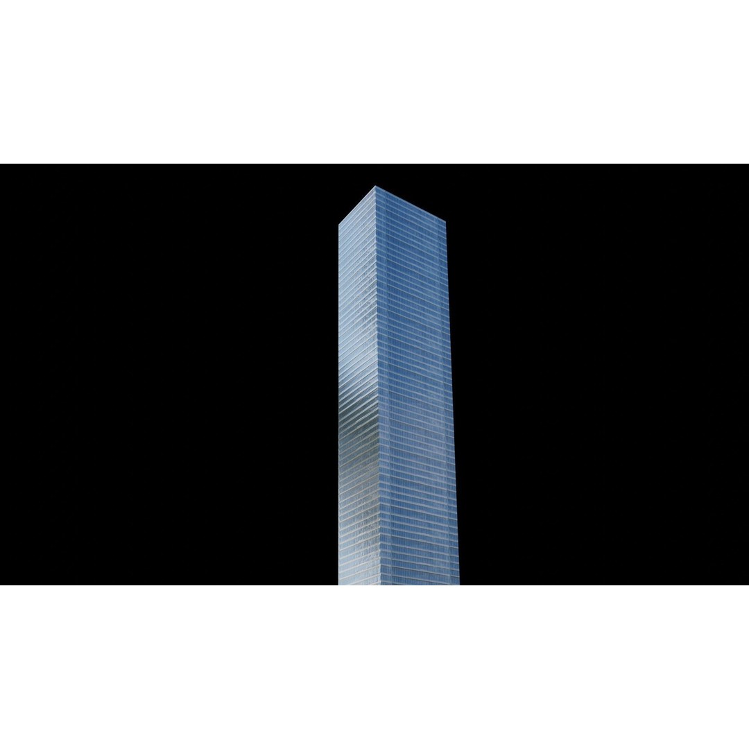 World Trade Center Towers 3D Model – Low Poly Blender Asset - View 26