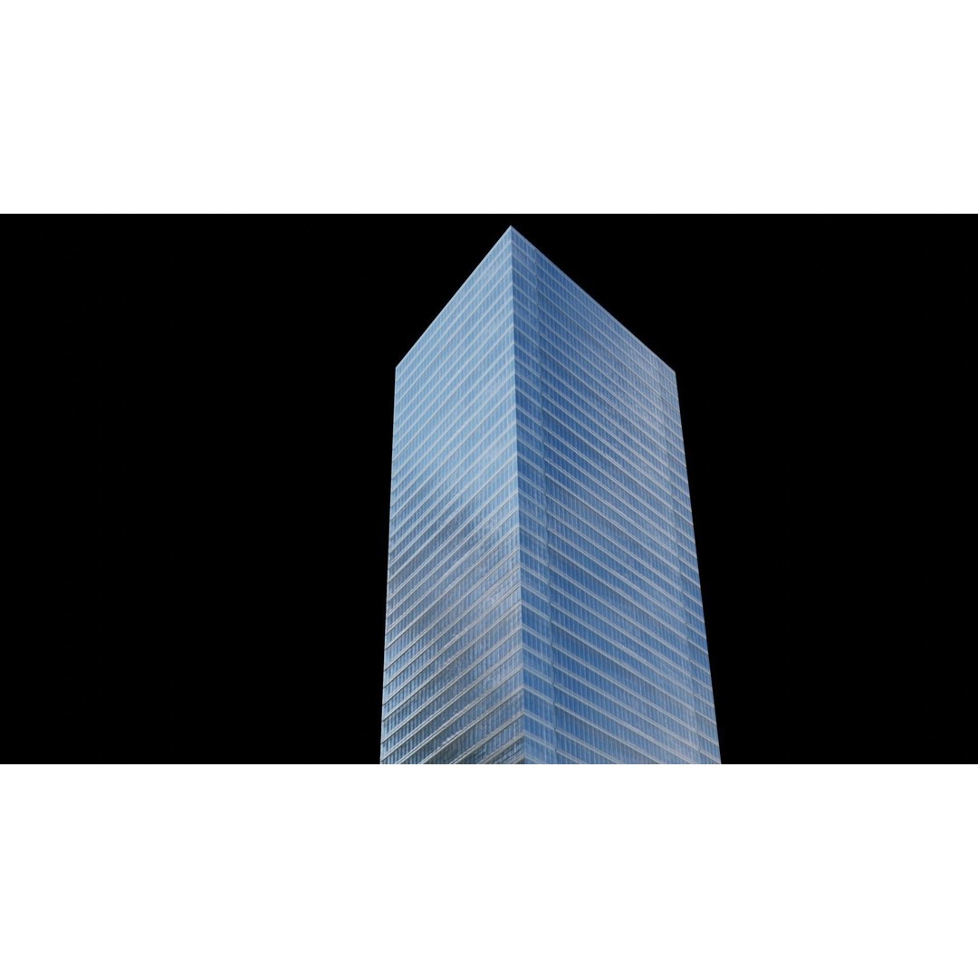 World Trade Center Towers 3D Model – Low Poly Blender Asset - View 28