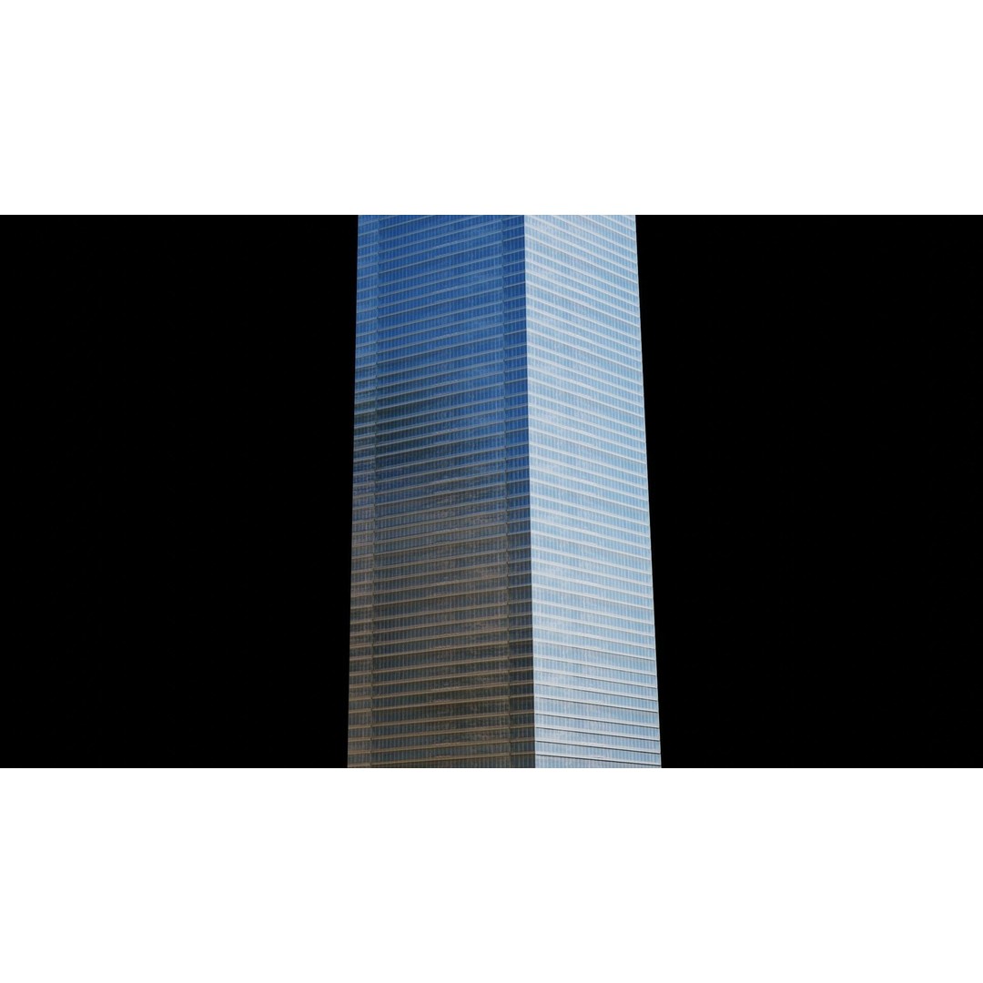 World Trade Center Towers 3D Model – Low Poly Blender Asset - View 29