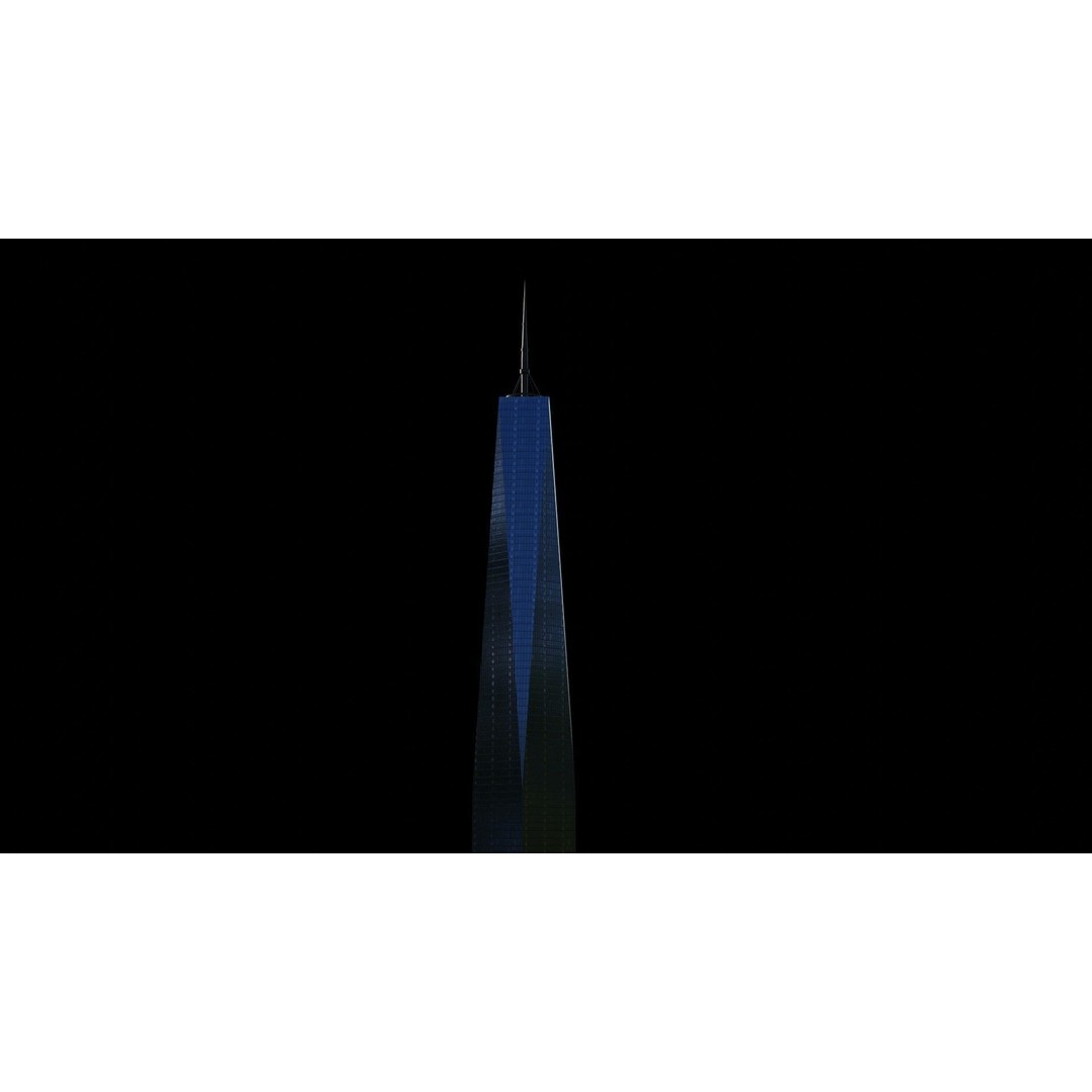 World Trade Center Towers 3D Model – Low Poly Blender Asset - View 30