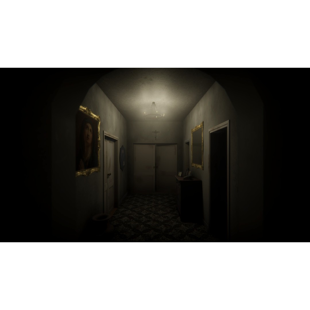 Haunted House 3D Model – Low Poly Game Ready Asset, FBX & Blender - View 11