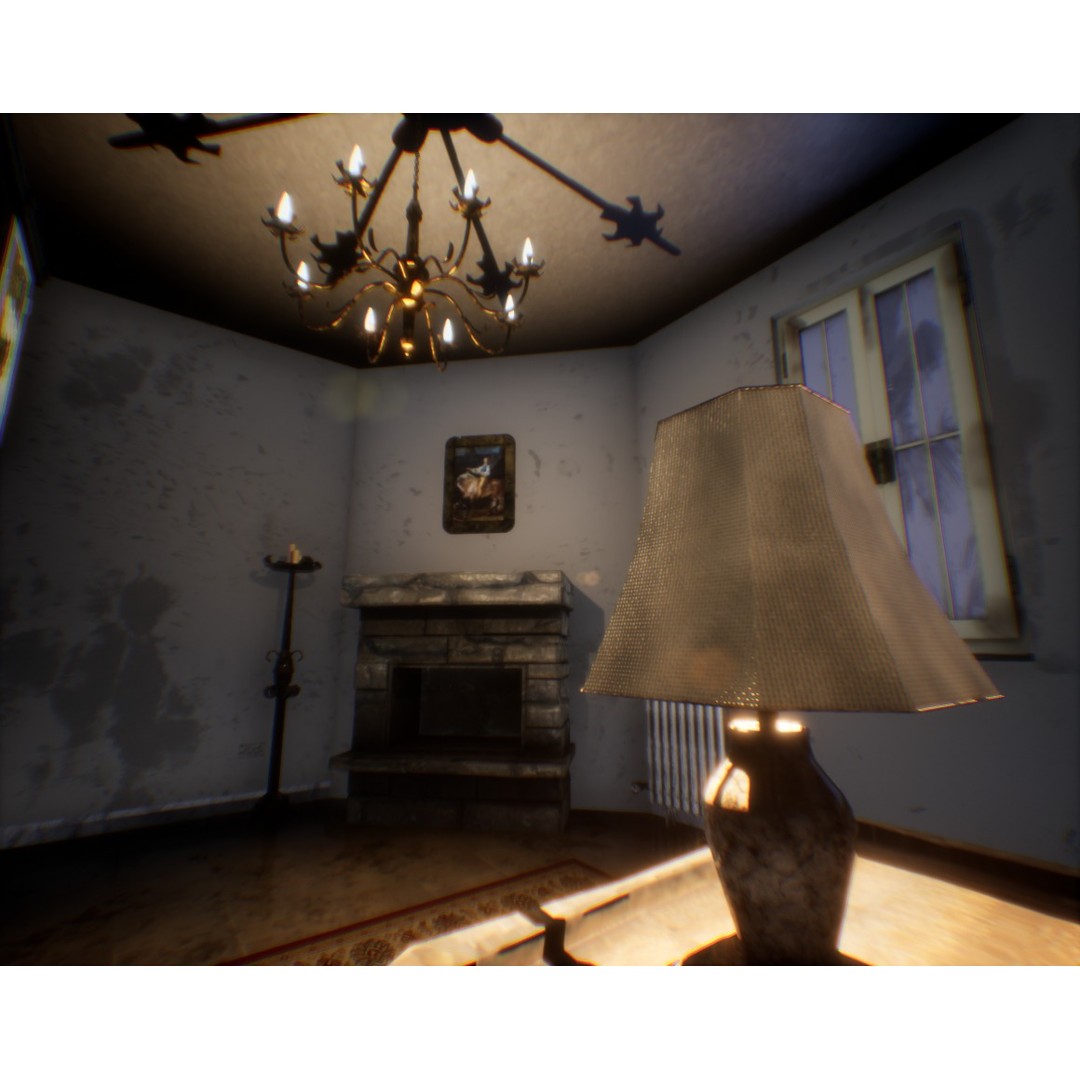 Haunted House 3D Model – Low Poly Game Ready Asset, FBX & Blender - View 13