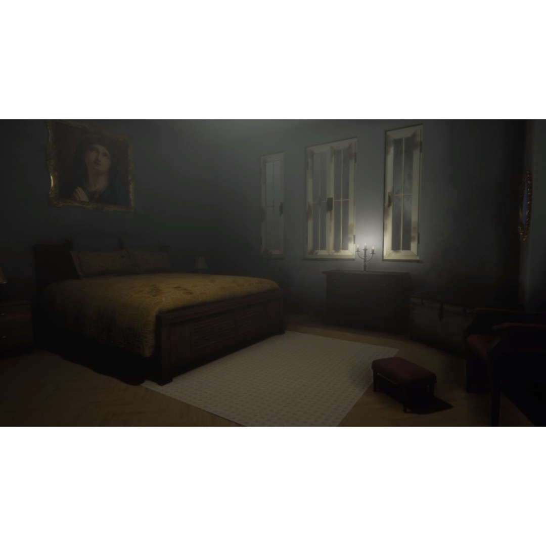 Haunted House 3D Model – Low Poly Game Ready Asset, FBX & Blender - View 14